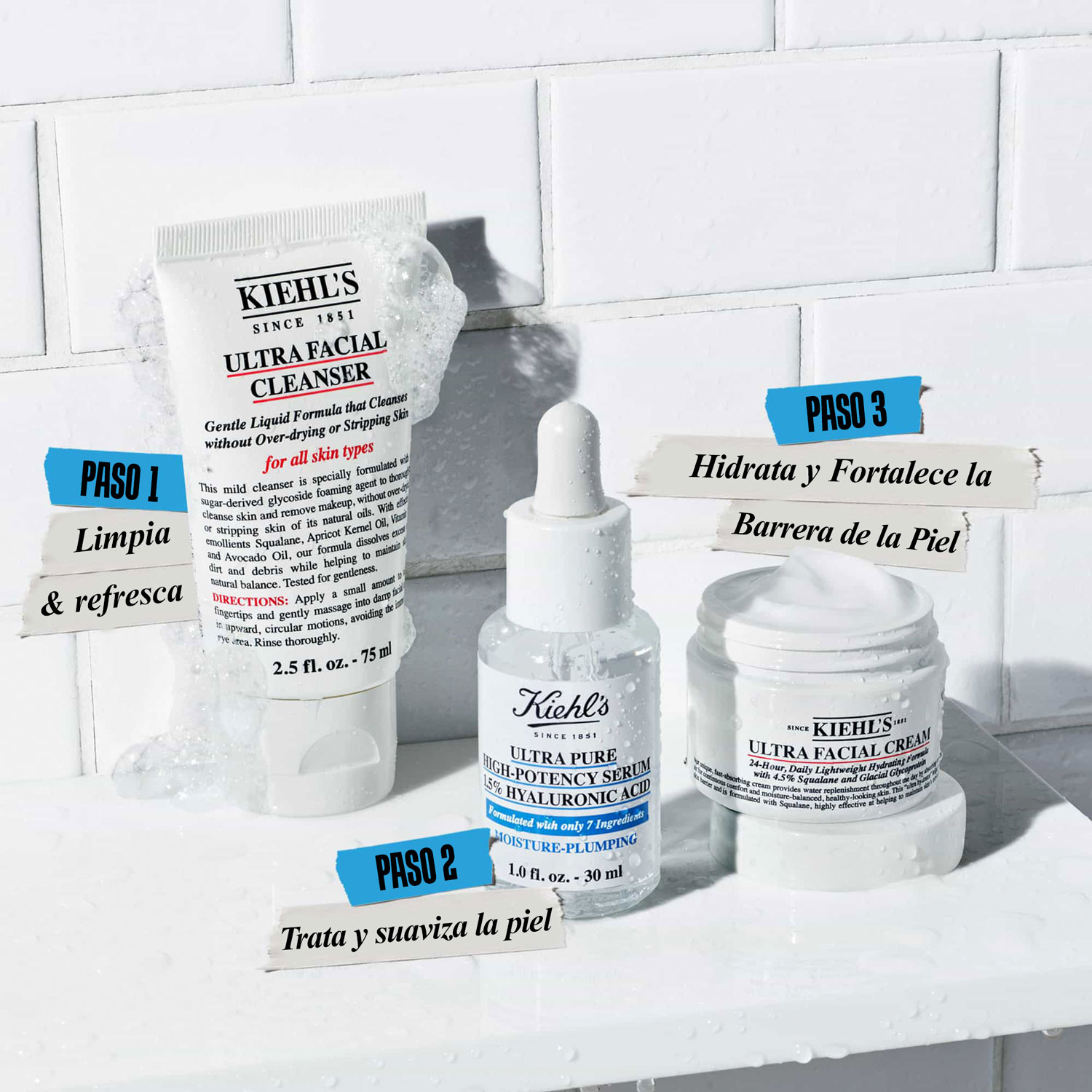 UP- THE MOISTURE STARTER SET (SET DE LIMPIEZA E HIDRATACIÓN)